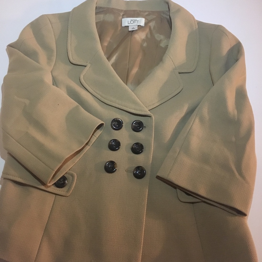 Ana Taylor Loft double breasted blazer